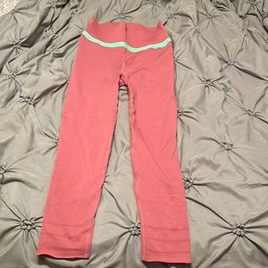 Mauve Fabletics sculptknit leggings